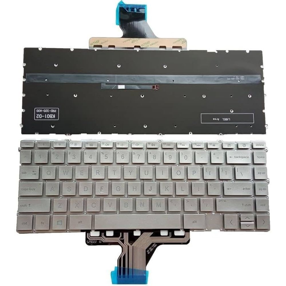 Keyboard HP Pavilion x360 14-ec 14-ec0013au 14-ec0014au 14-ec0008au new silver backlight