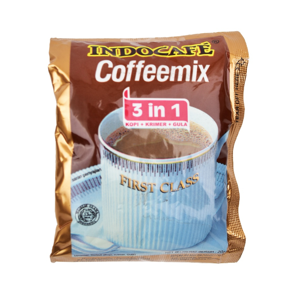 

kopi INDOCAFE caffeemix 3in1 1pack isi 10 renceng