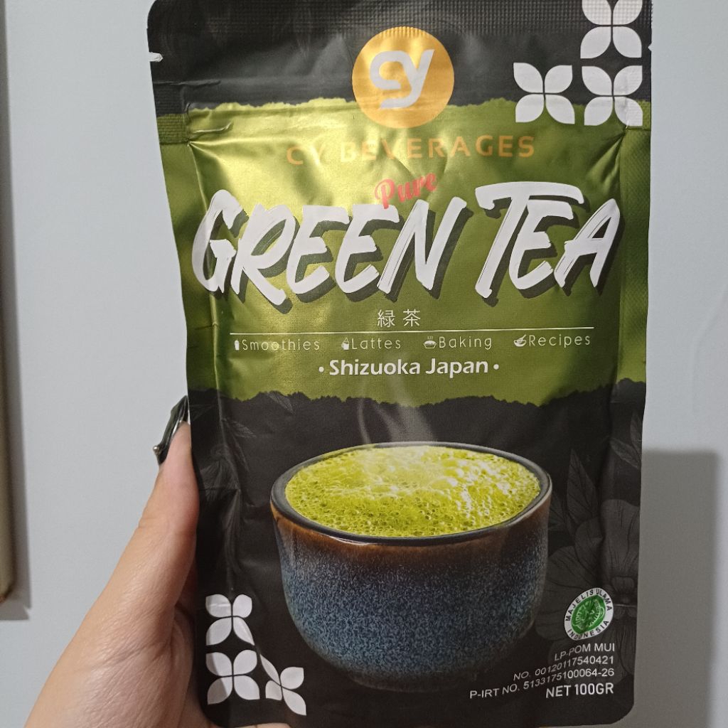 

[Ready Stock] CY Pure Green Tea | Teh Hijau | Green Tea | Bubuk Teh Hijau | Minuman Teh Hijau