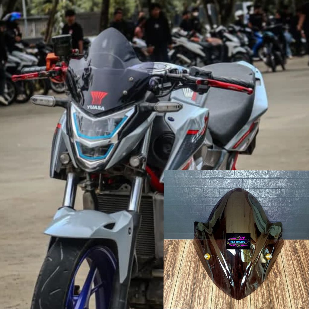 VISOR CB 150 R NEW 2 LUBANG MODEL JENONG