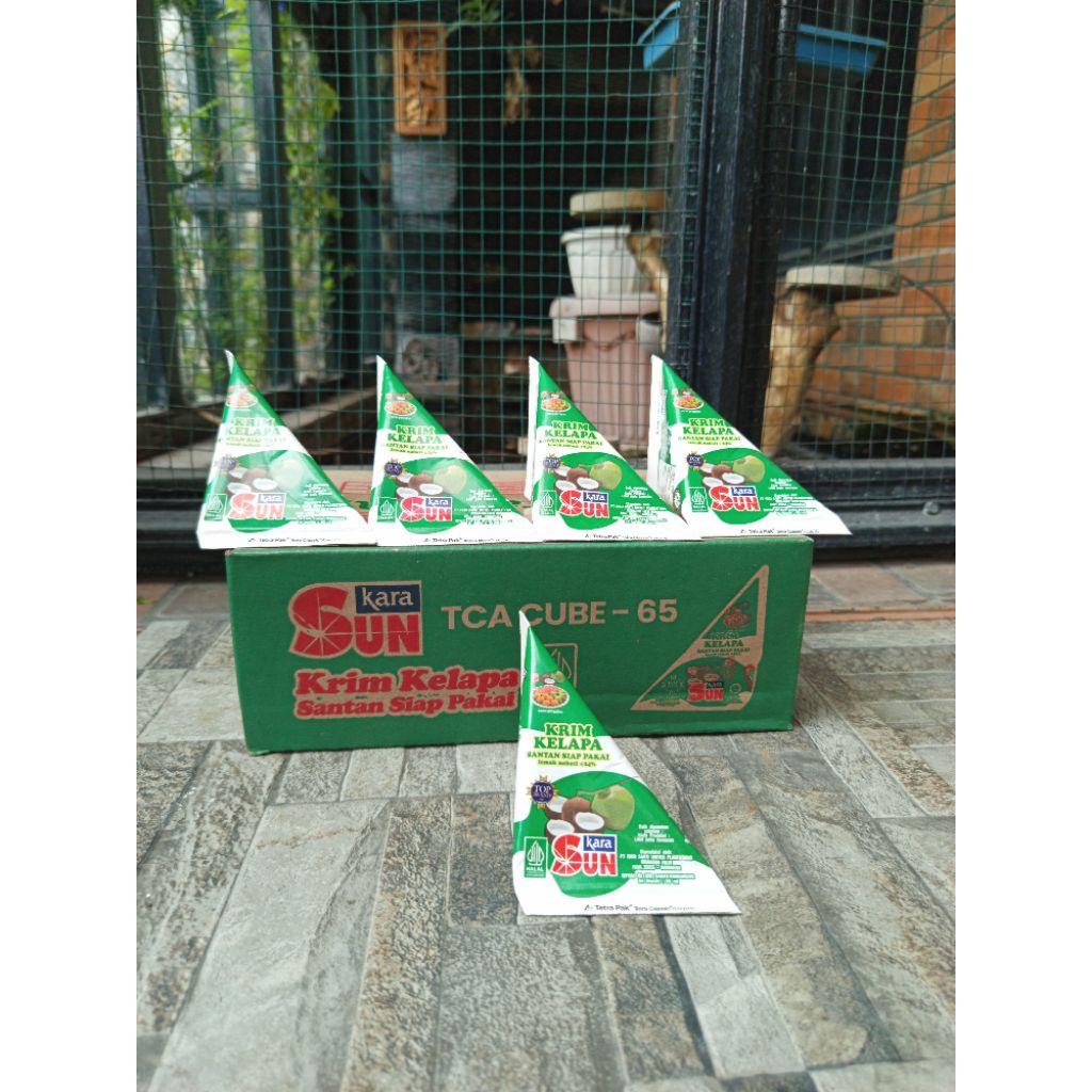 

Sun Kara TC 65ml 1 Dus Isi 36 Pcs Santan instan (Kemasan Segitiga)