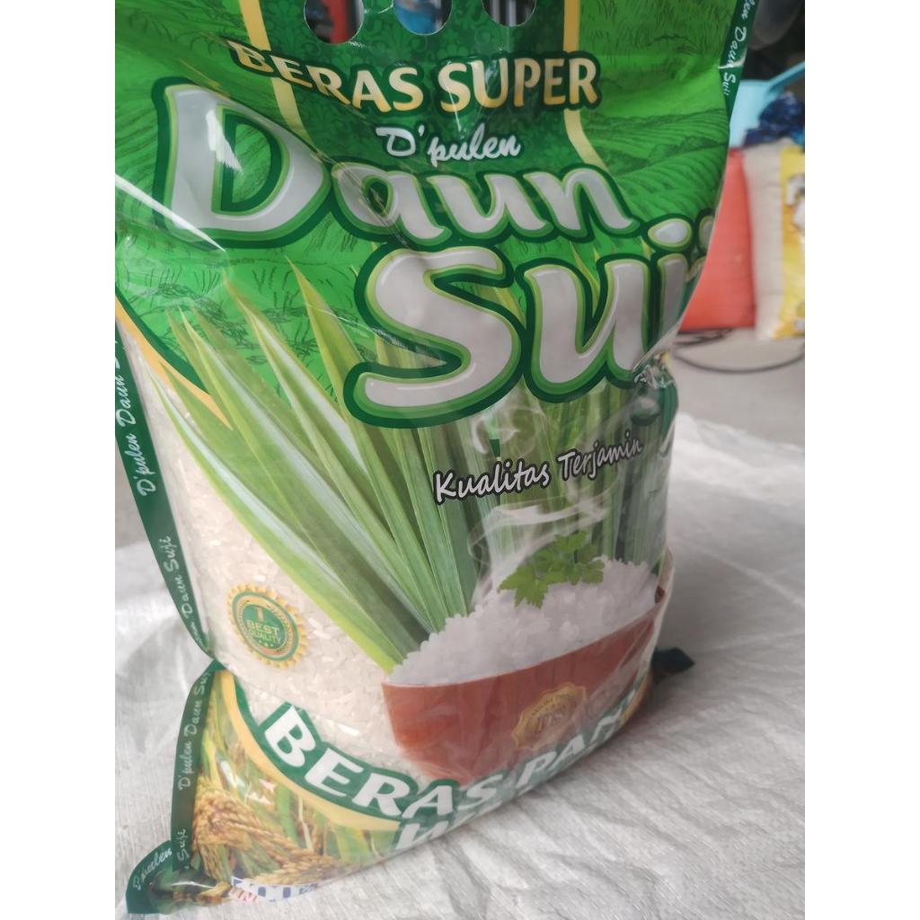 

Beras DAUN SUJI 5KG /Beras Putih/Beras Pulen