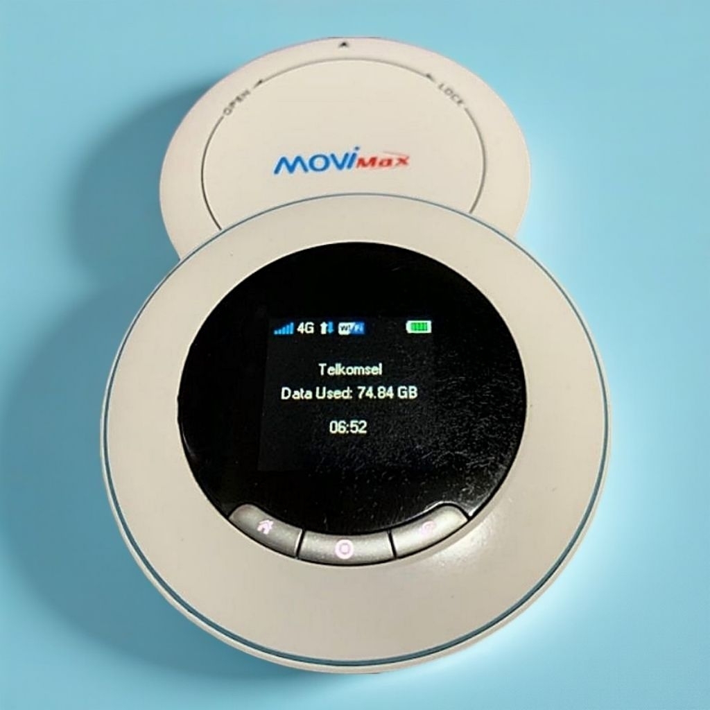 Modem Wifi 4G Mifi Movimax MV007 UFOMAX UNLOCK All Oprator 4G LTE Band 1'3'5'8'40