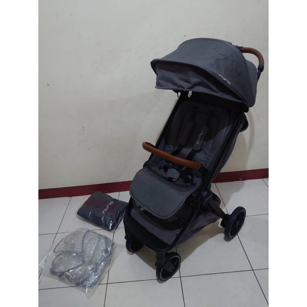 Preloved Stroller Nuna Trvl LX Granite TB USA