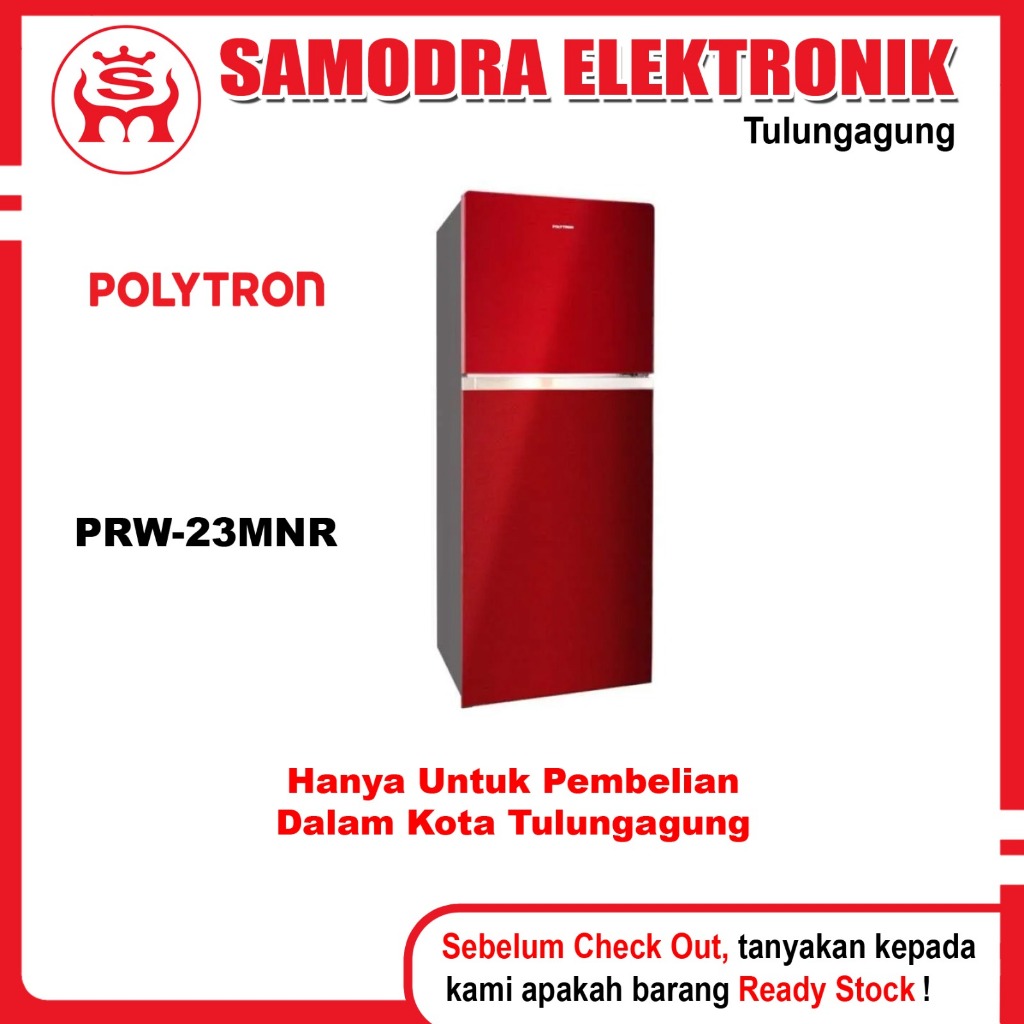 Kulkas POLYTRON PRW-23MNR | Kulkas 2 Pintu Polytron