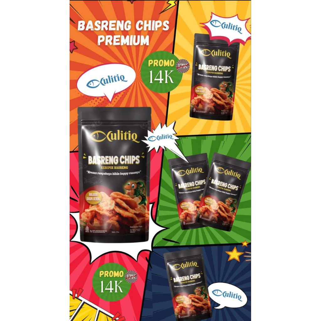 

KULITIQ - Basreng Chips 55gr