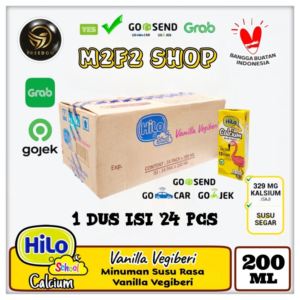 

Susu HiLo School Semua Rasa Kotak UHT - 200 ml Kemasan Karton (Khusus Bluebird/Gosend/Grab)