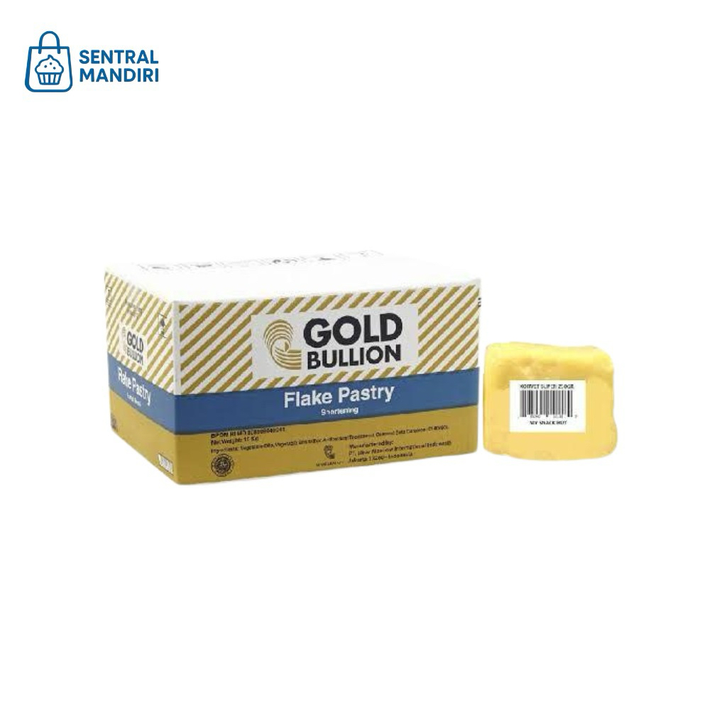 

Gold Bullion Flake Pastry Repack 500gr