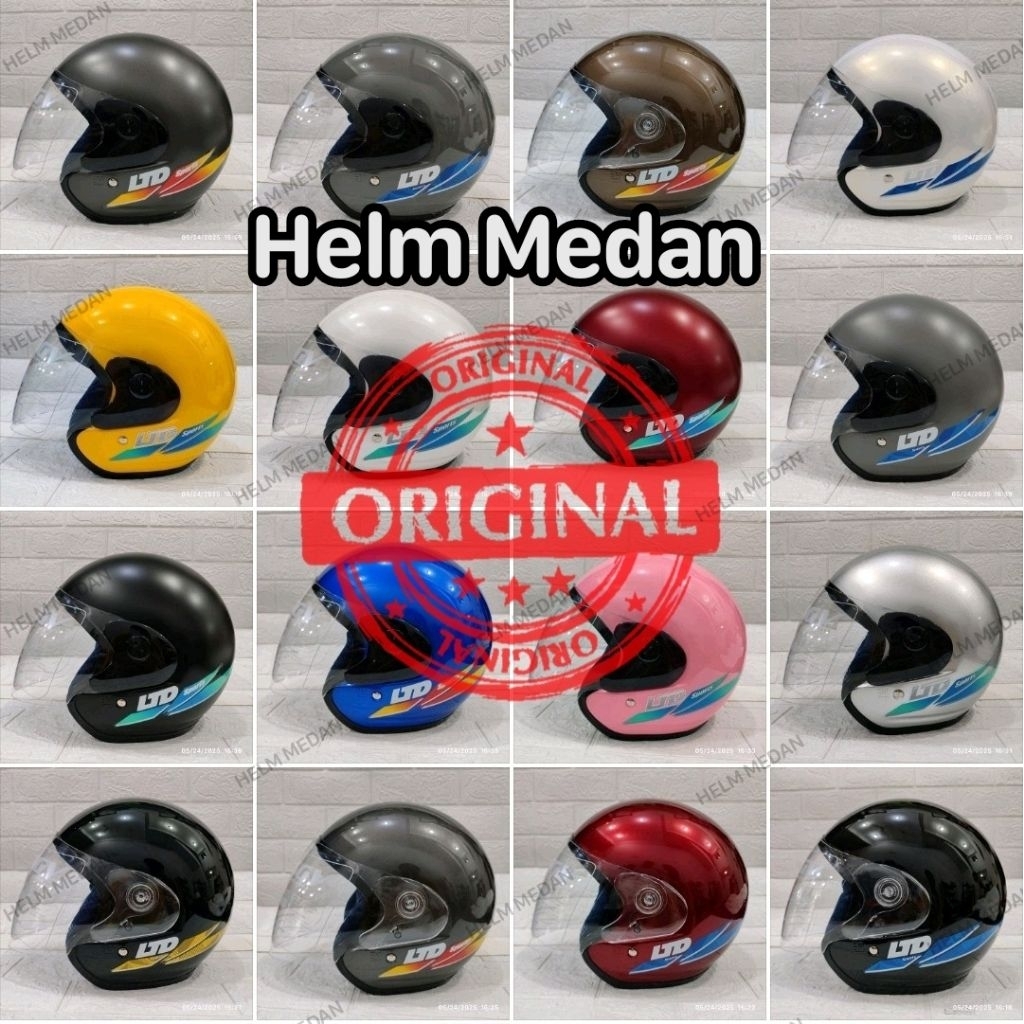 Helm LTD Sport Non Pet Original 100% Malaysia