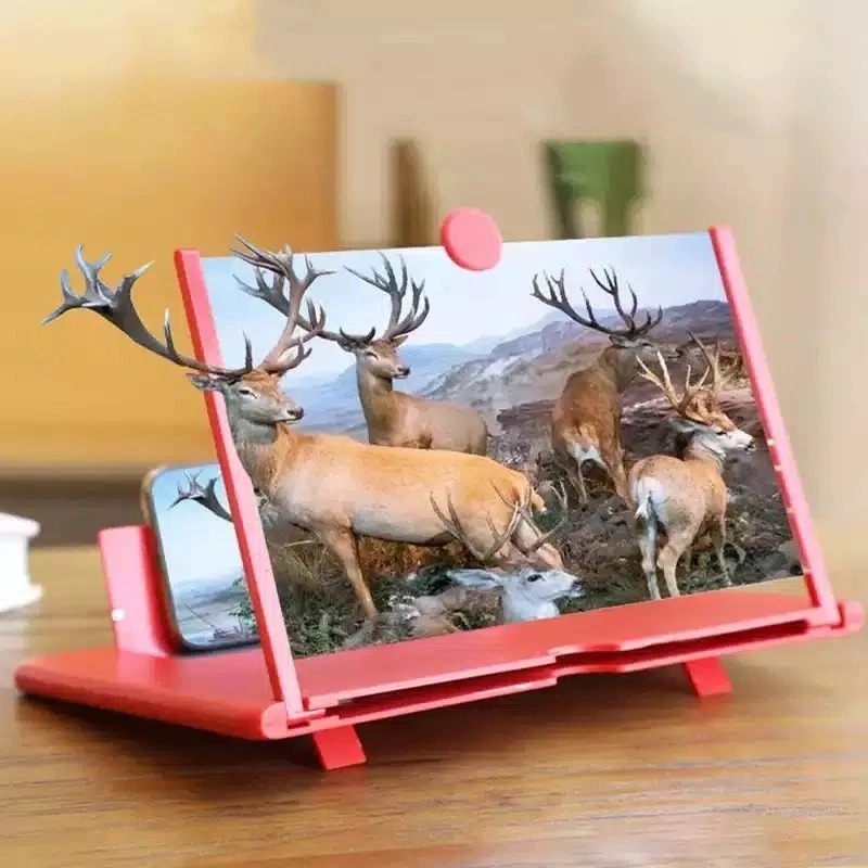 (Bisa COD) Kaca Pembesar Layar F3 Enlarged Zoom Screen Phone Holder Cinema 3D Layar Pembesar Hp / Pe