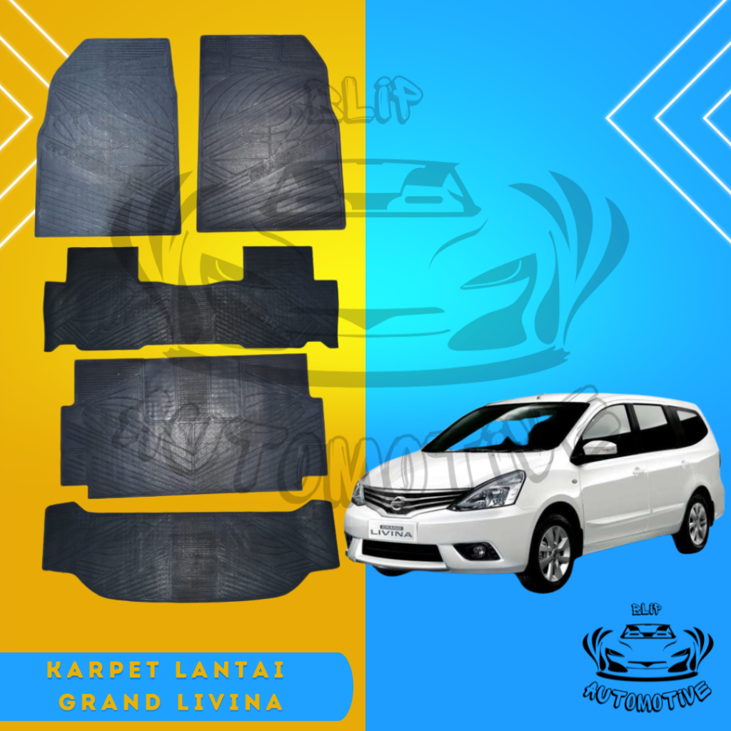 KARPET LANTAI KARET GRAND LIVINA / KARPET KARET MOBIL GRAND LIVINA / KARPET GRAND LIVINA