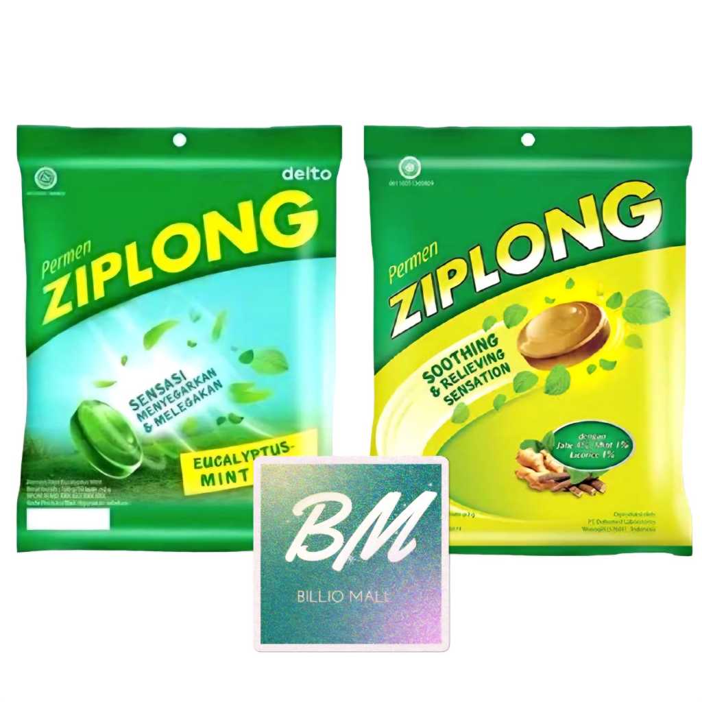 

Ziplong Permen Herbal Mint 1 Bag/Pack (isi 50 Butir)