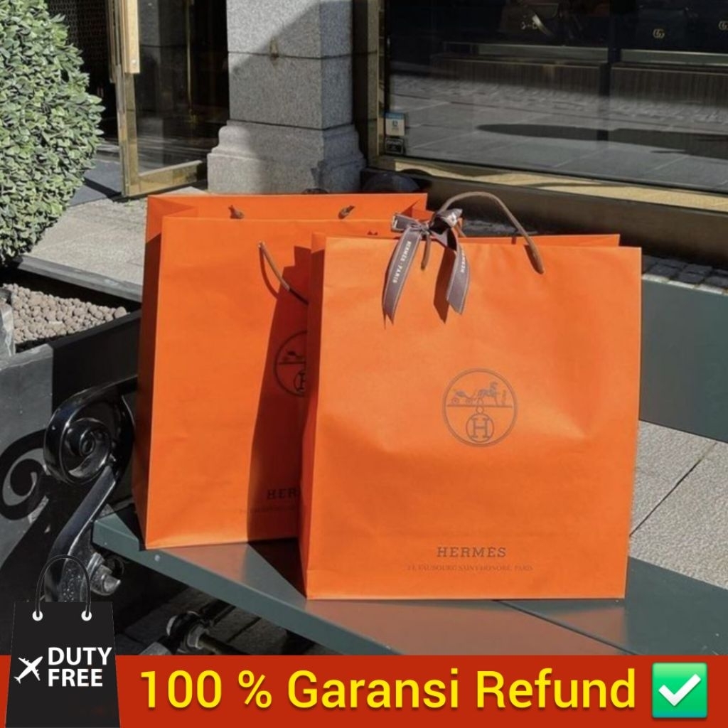 

[DutyFree] Original Paperbag H*R*ES Cosmetic Size Small (18 x 8 x 18 cm)