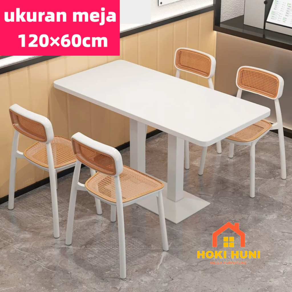 meja makan meja cafe meja indoor/outdoor meja persegi panjang meja minimalis meja tulis 120x60cm TYP