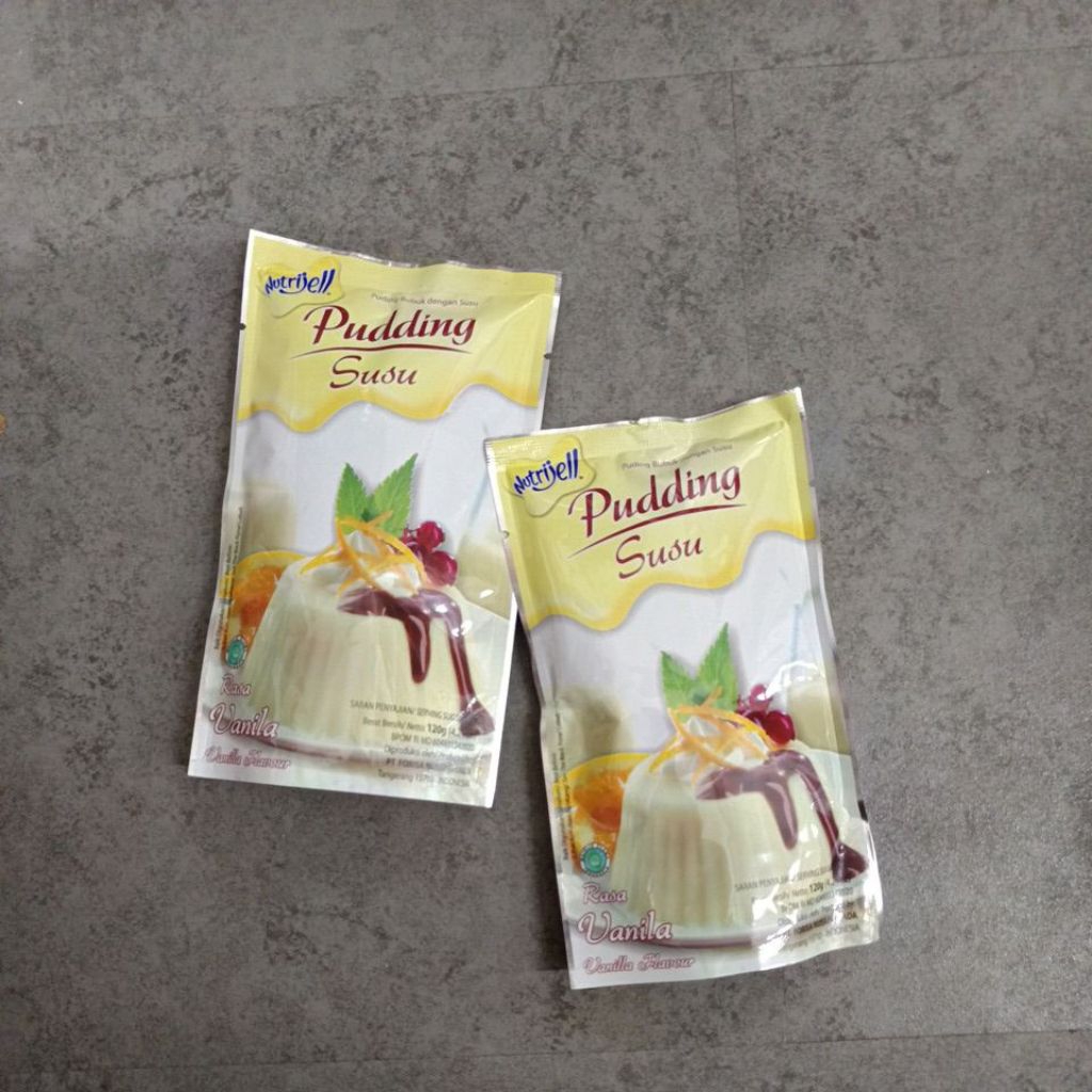 

Nutrijel pudding susu rasa vanilla 120gr