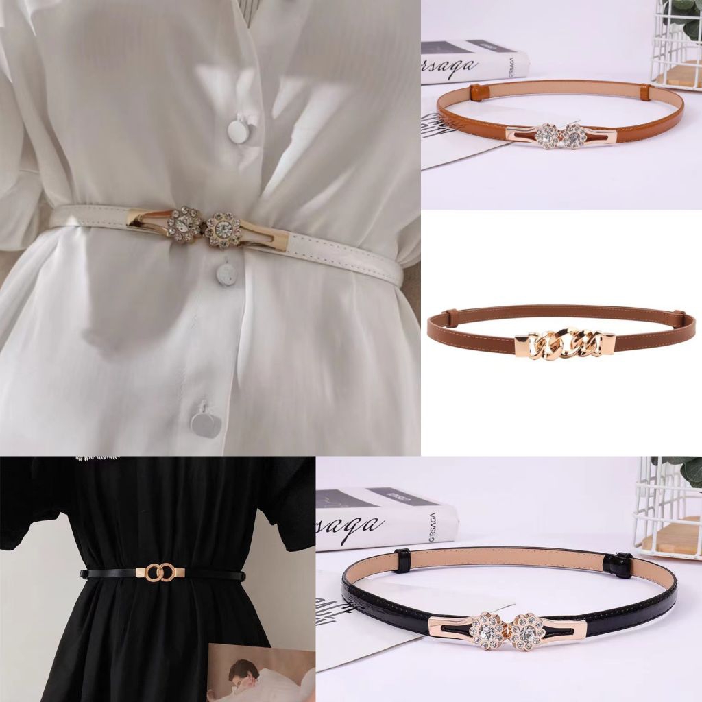 IKAT PINGGANG DRESS WANITA BELT KOREAN FASHION