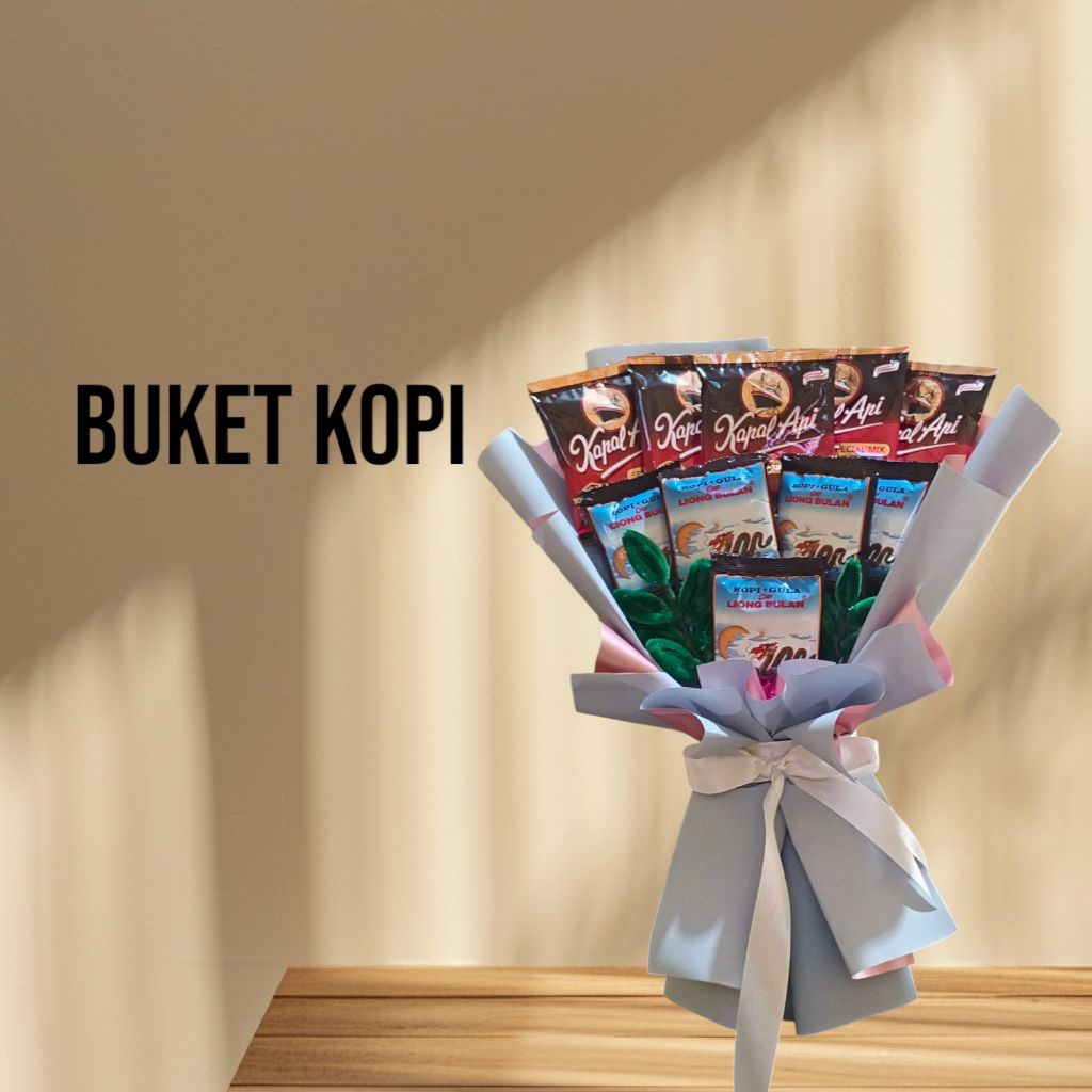 

buket kopi/bouquet/hadiah/ulang tahun
