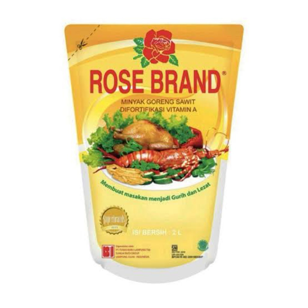 

Minyak Goreng Rose Brand 2 Liter Pouch – Minyak Sawit Jernih & Sehat