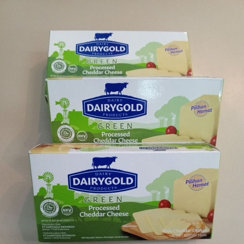 

Dairy Gold Cheddar Cheese Green 160gr