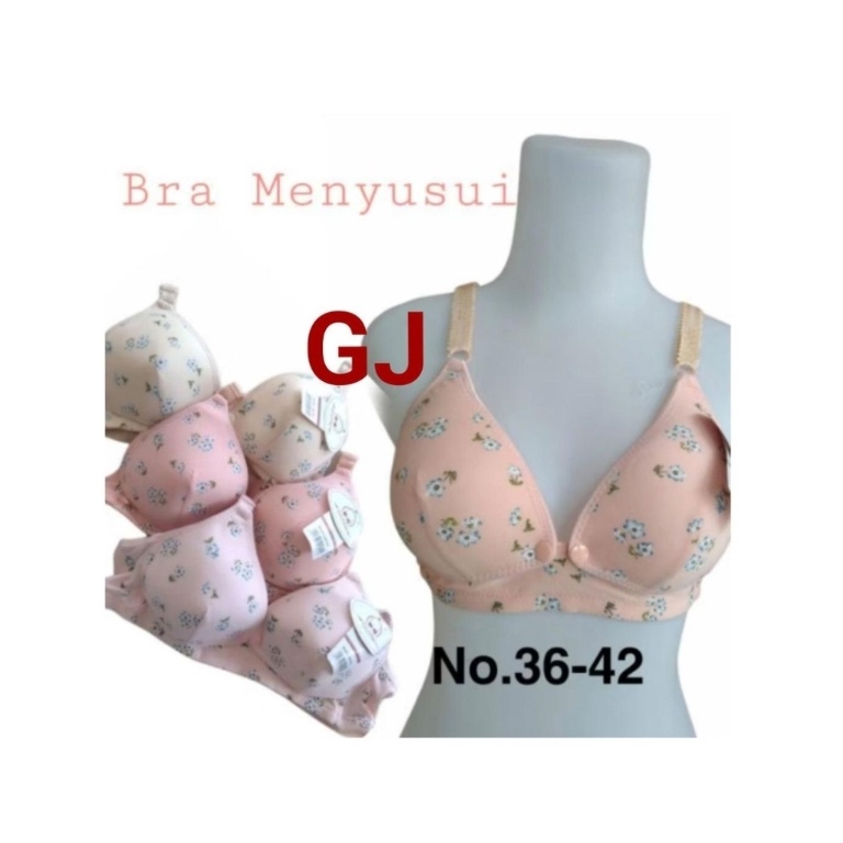 KODE F27D BH BRA QUINI 322 BH MENYUSUI  NURSING BRA  BRA MENYUSUI TAMPA KAWAT BRA MENYUSUI BUSA MOTI