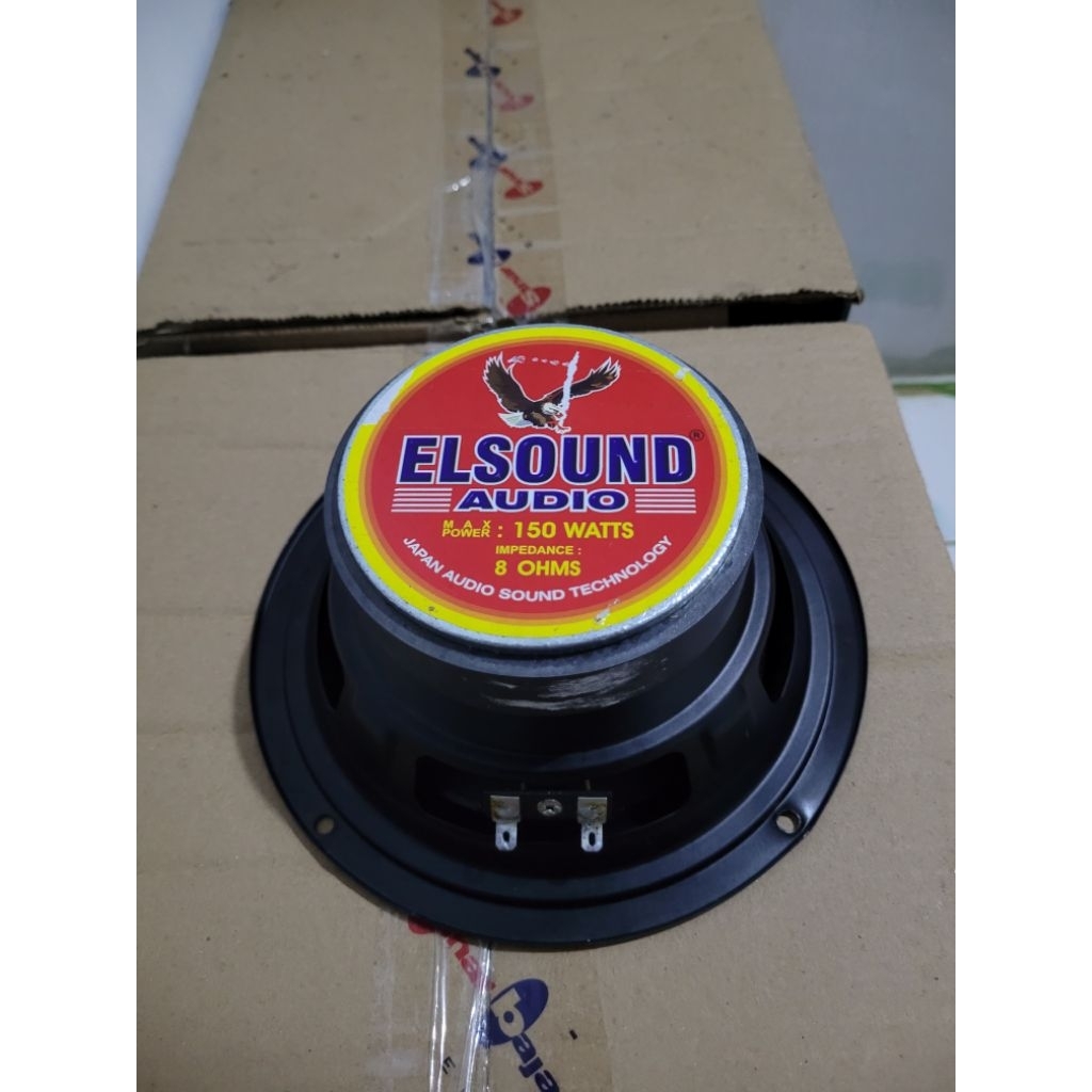 Speaker El Sound Audio Magnet Tebal 6" Inch Woofer (Bekas)