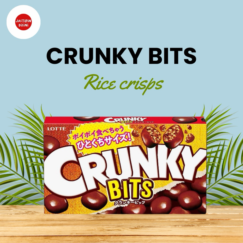 

CRUNKY BITS | Cokelat Mini dengan Rice Crisps – Made in Japan