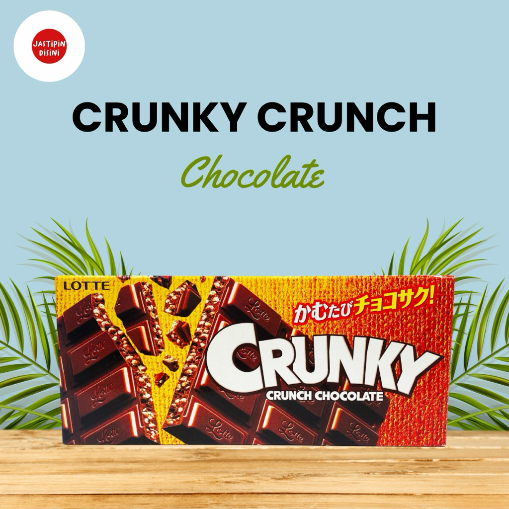 

CRUNKY Crunch Chocolate | Cokelat Renyah Premium dari Jepang
