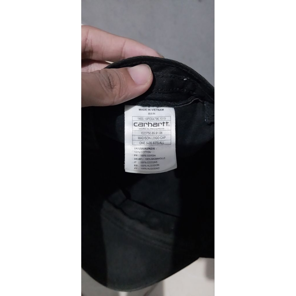 Topi Carhartt WIP Madison Logo