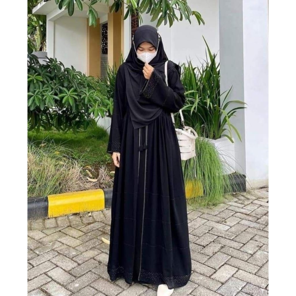Abaya Turkey Premium Abaya Hitam