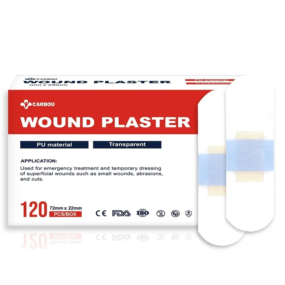 Plester luka transparan / Plester Tahan Air 120 PCS / Plaster Penutup Luka Anti Air