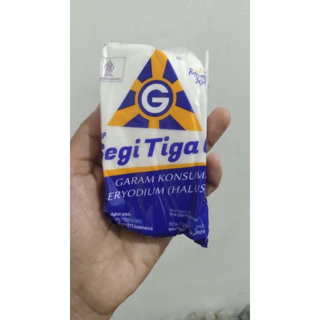 

Garam Konsumsi Beryodium Halus Cap Segi Tiga