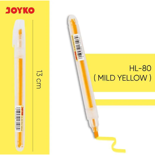 

TBMO HIGHLIGHTER JOYKO HL-80 MILD YELLOW - (12/1728) -AM