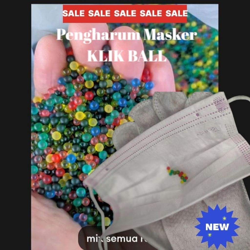 

BUTIR KLIK BALL PEWANGI MASK FLAVOUR PERASA BUAH