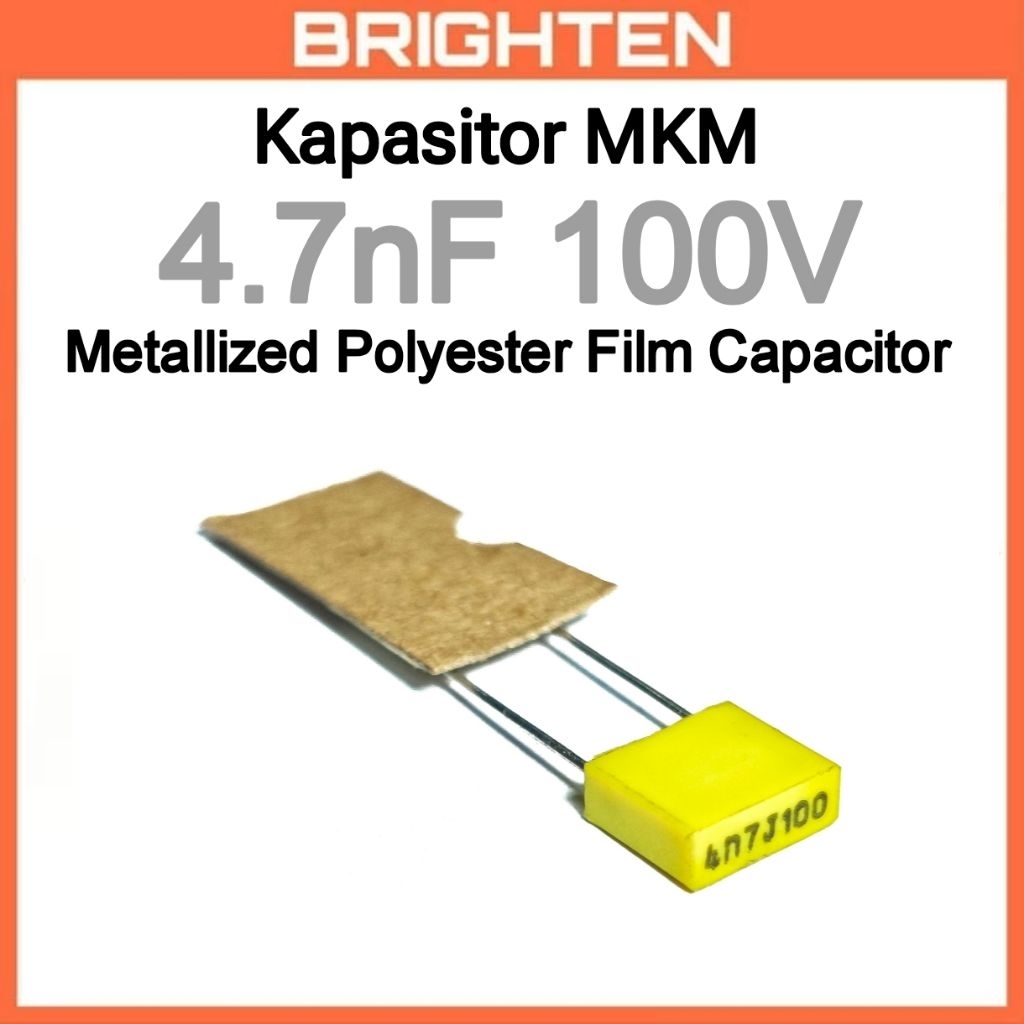 MKM 4.7nF 100V 4n7 472 Metallized Polyester Capacitor