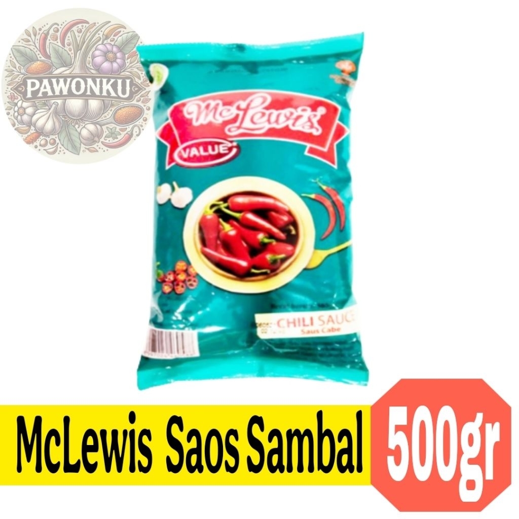 

McLewis Saos Sambal / Chili Bag 500gr