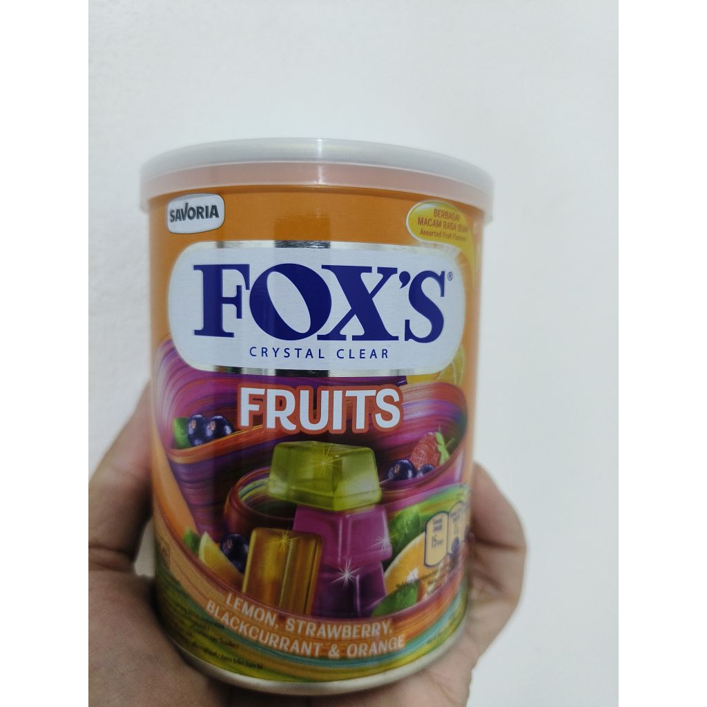 

Permen Fox's Fruits Sparkling Kemasan Kaleng 170 Gram