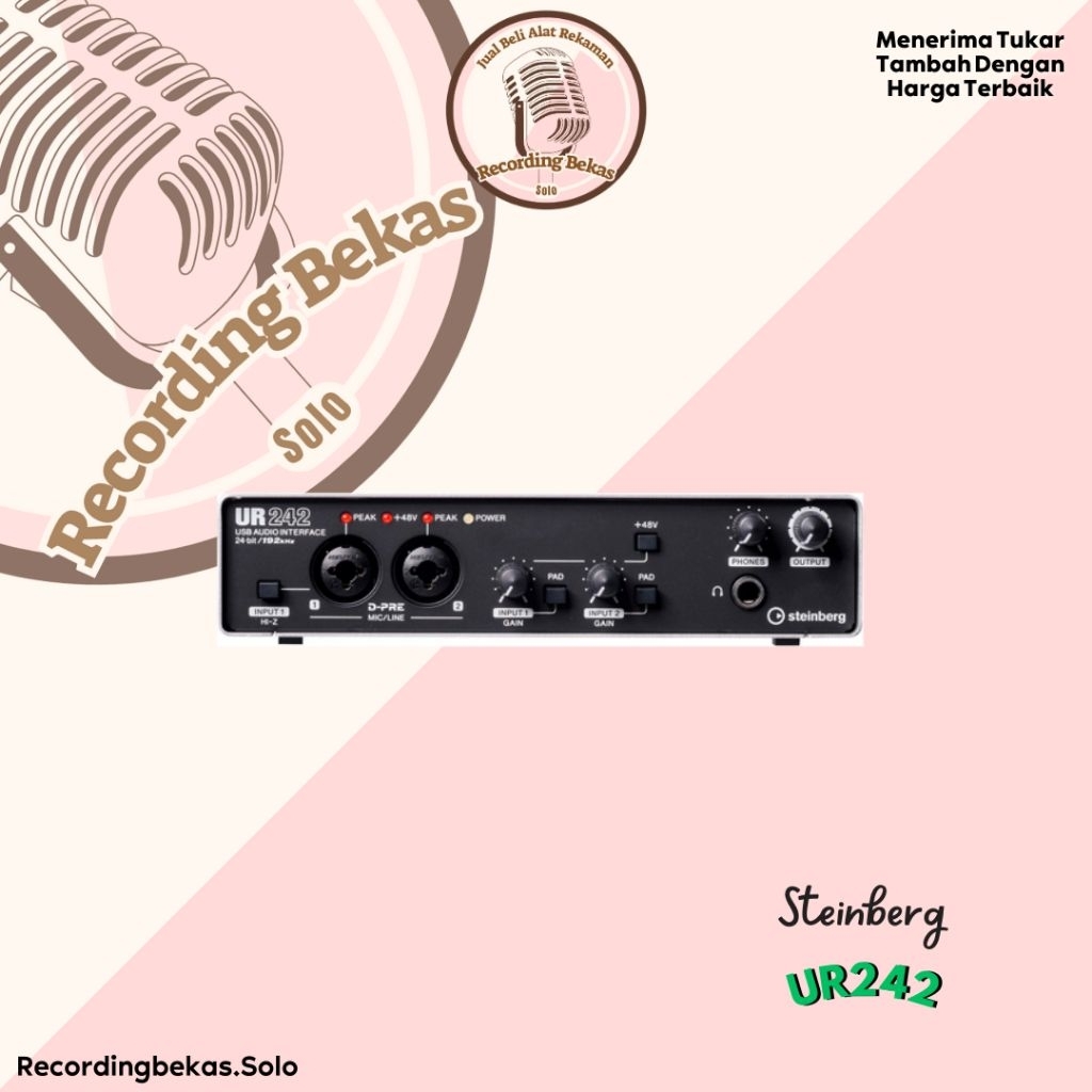 Soundcard Steinberg UR242