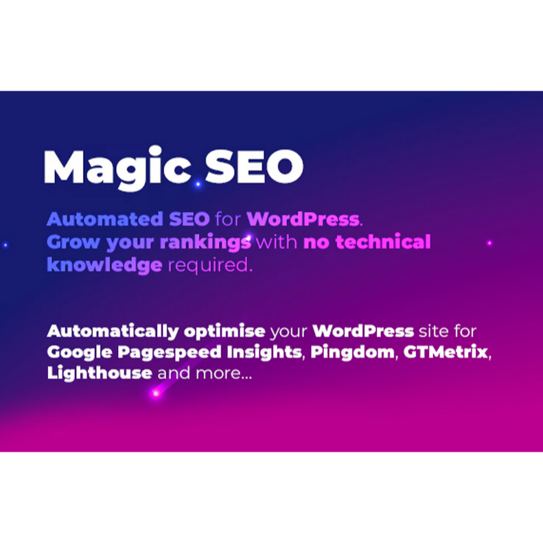 Magic SEO - Automatic WordPress SEO | Wordpress | Plugin | Automatic | SEO