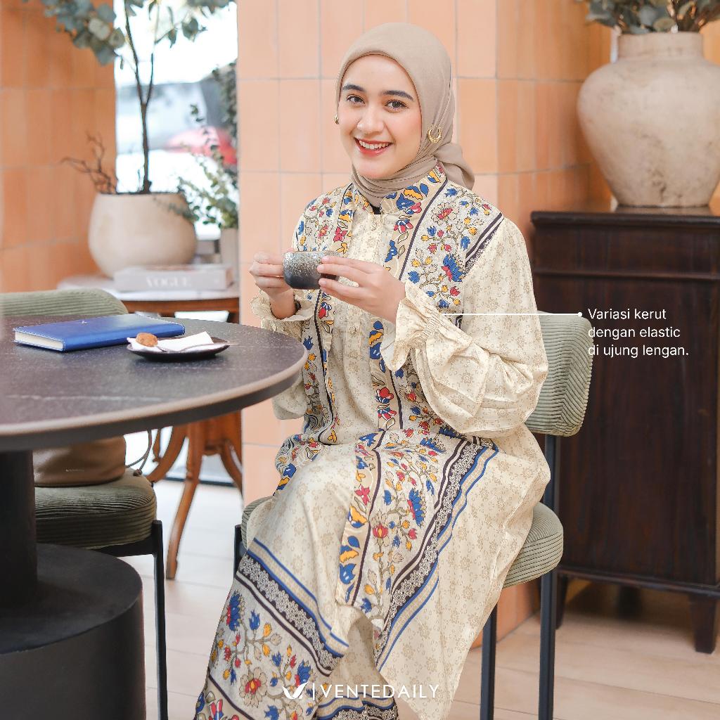 Setelan One Set Wanita Kekinian Outfit Kondangan Titian