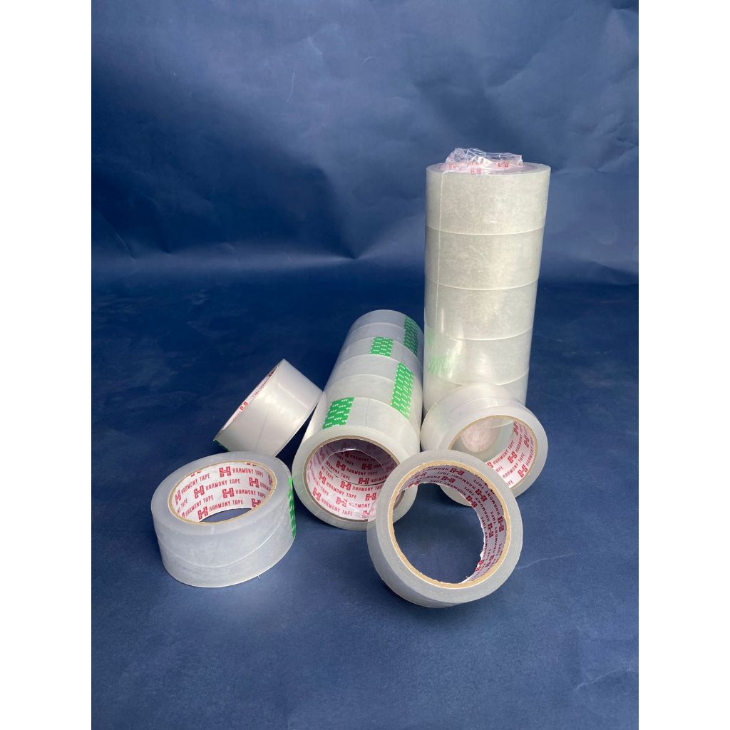 

Isolasi Karton 45mm x 100Y Transparan | 6 Roll | Aman untuk Packing Harian