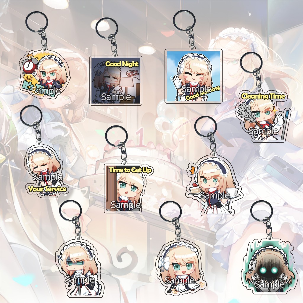 Gantungan Kunci Centaureissi Keychain Girls' Frontline 2 Exilium Centaureissi - Games  - Souvenir