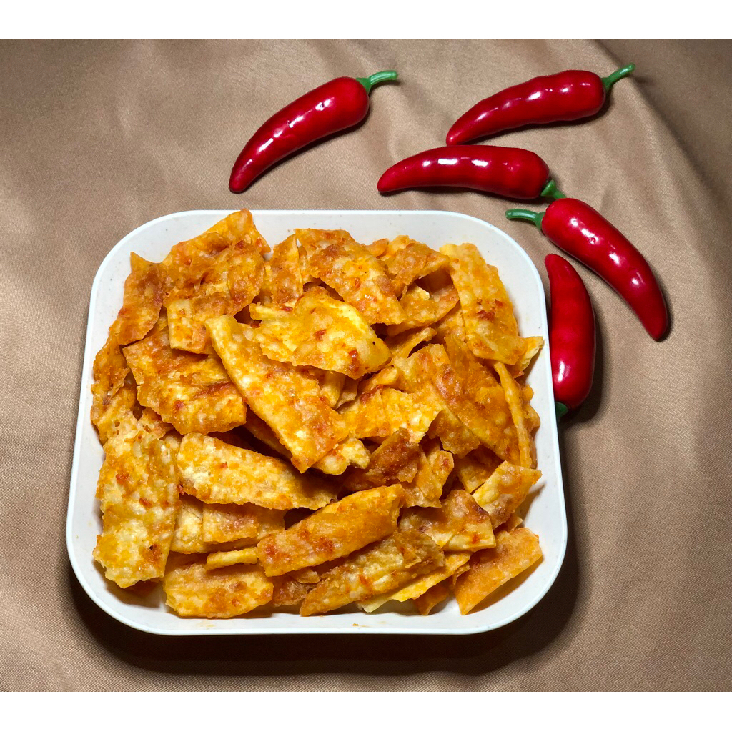 

Keripik Singkong Balado Asli Ibu Sri (mika 1.000 ml)