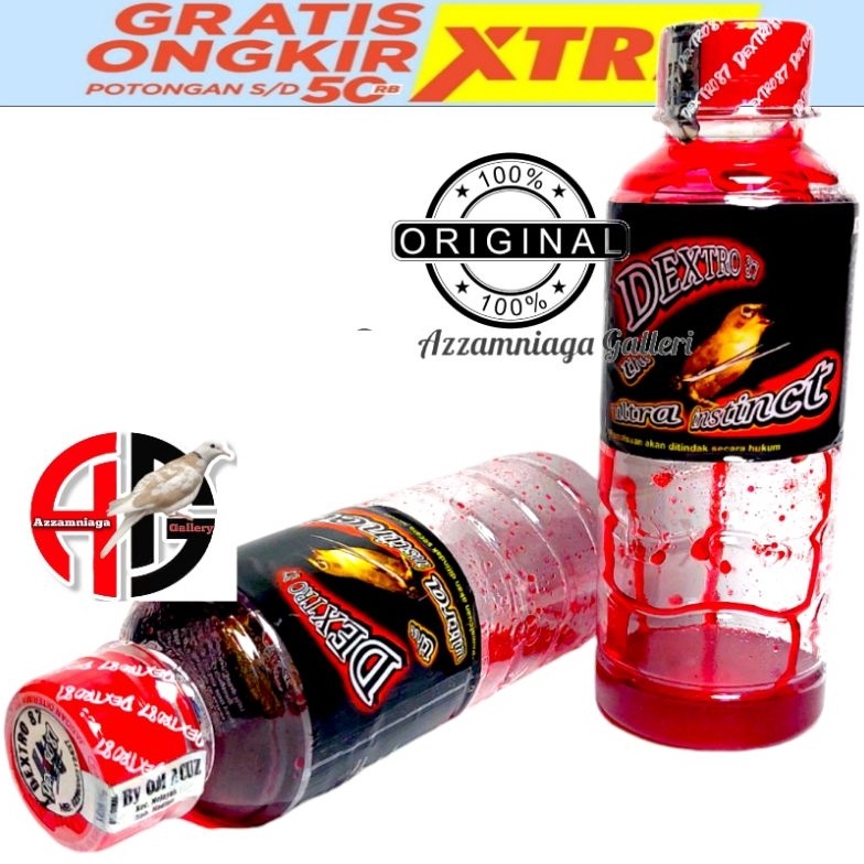 KODE I63P DEXTRO 87 Merah Pleci Original Kemasan Baru Grosir  Tutup Merah