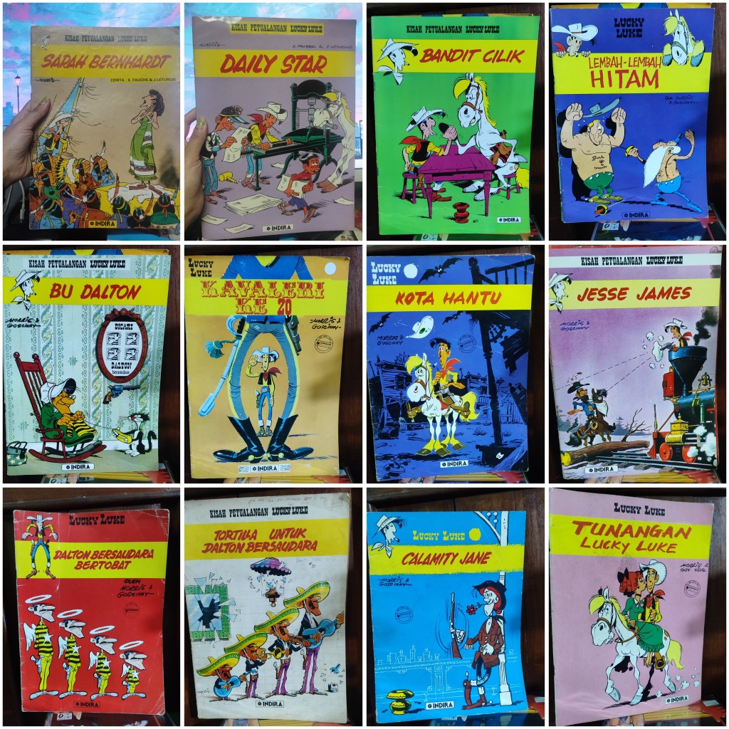 Komik Eropa: Lucky Luke (Komik Lebar)