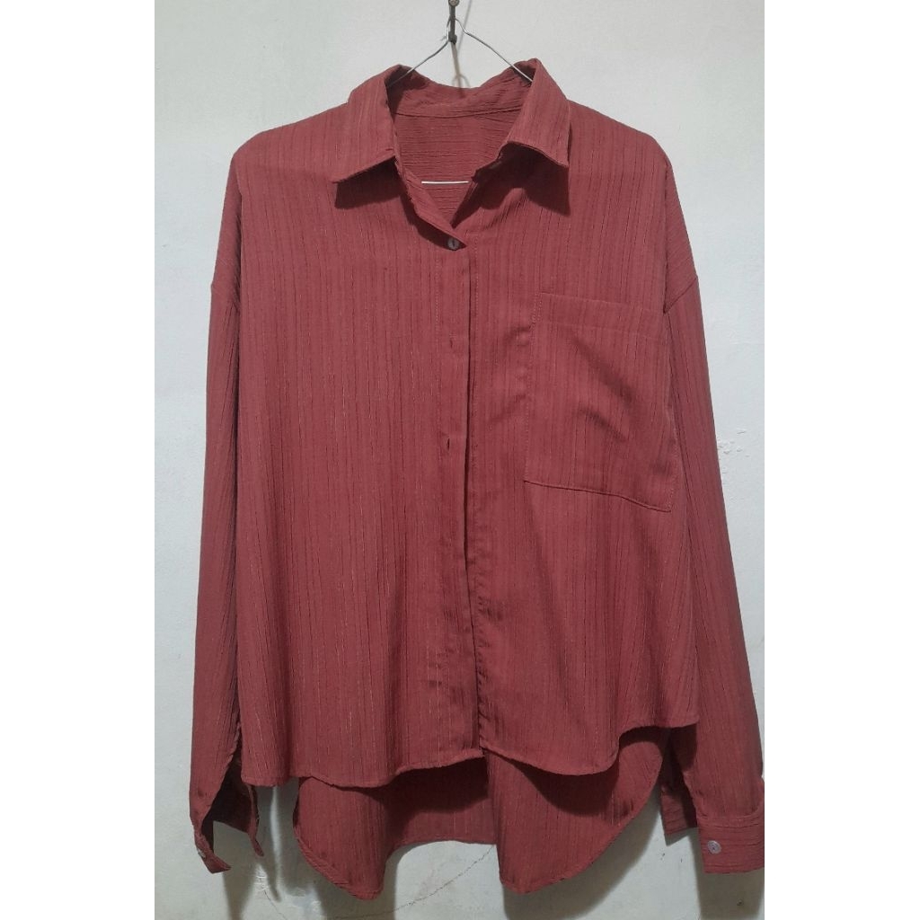 PRELOVED KEMEJA PINK