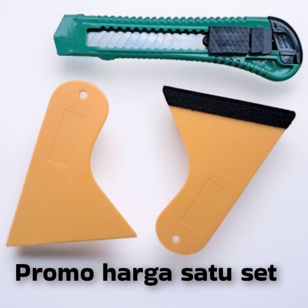 Satu Set Rakel Alat Pasang Kaca Film – Praktis & Anti Gelembung