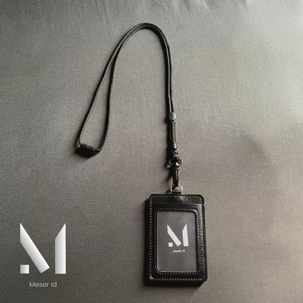 

NEW Lanyard Id Card Ethnic Paracord 4mm 550 lbs Card Holder Sintetis 2 Slot Kartu RBU