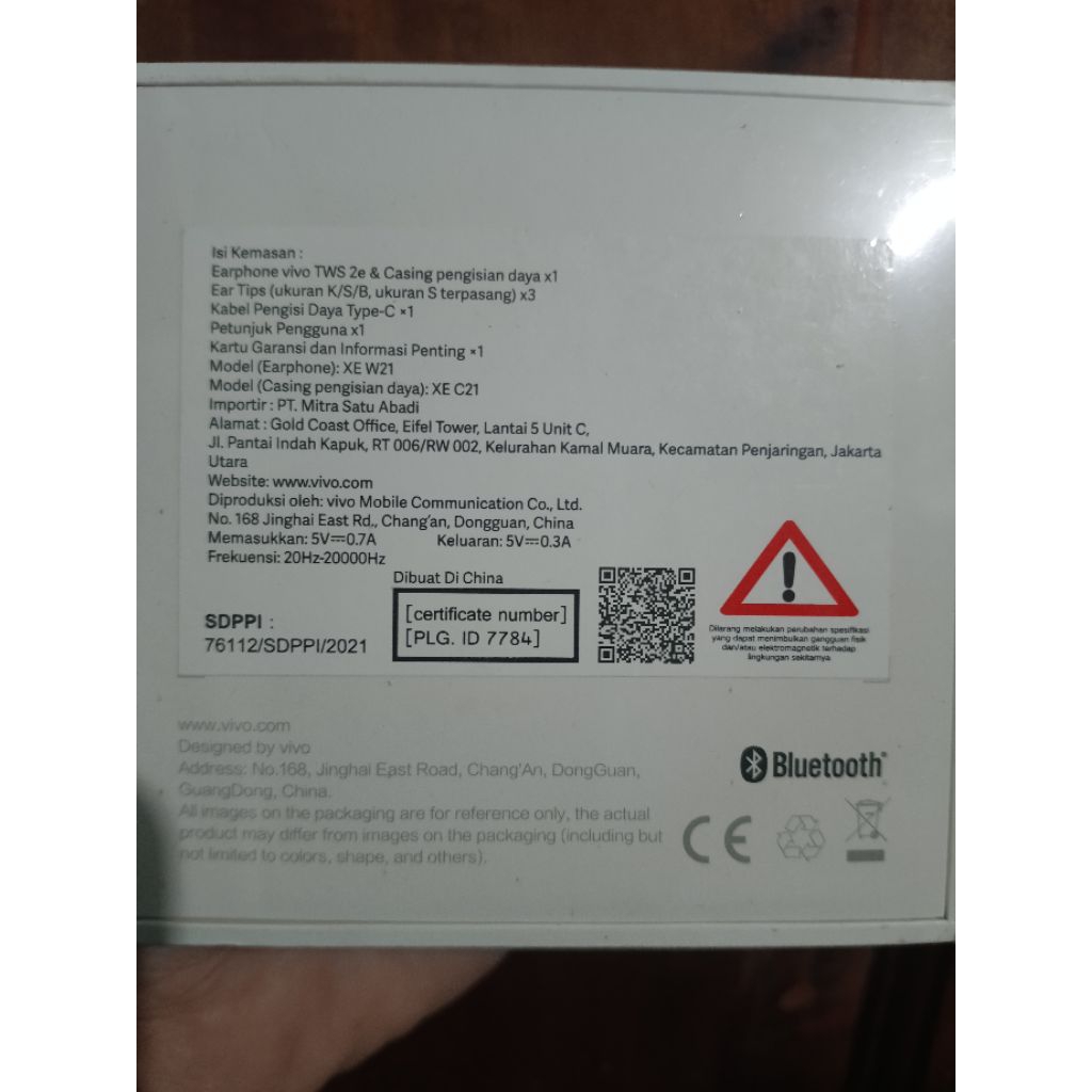 vivo tws 2e Original