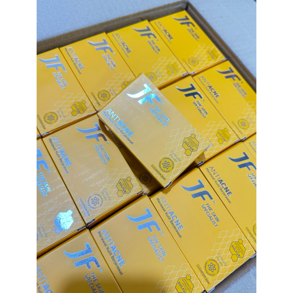 Sabun Jf the skin specialist anti acne 90g / JF / sabun mandi / Sabun JF