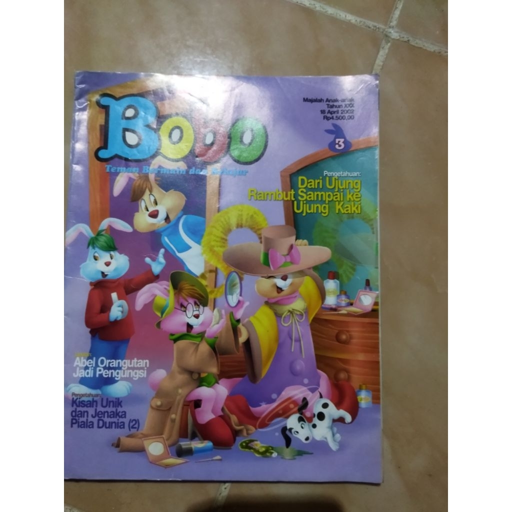 preloved majalah BOBO anak- anak
